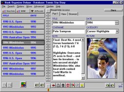 Tennis Organizer Deluxe 3.0 screenshot